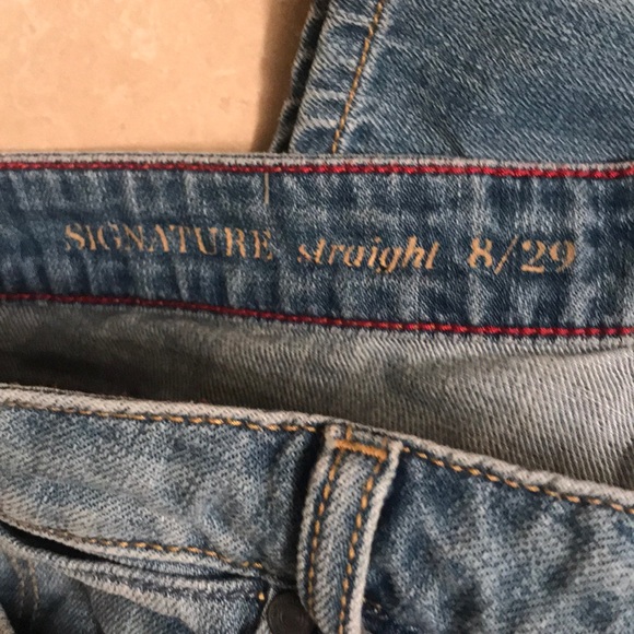 Talbots Signature straight jeans 8/29 - Picture 6 of 9